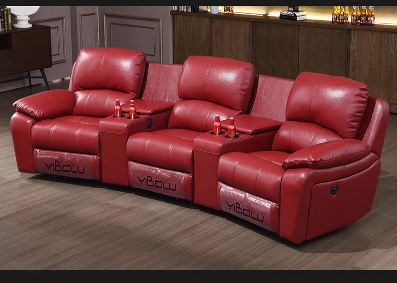 loa âm trần bosch lbc 3099/41 Phòng nghe nhìn sofa ba người tư nhân rạp chiếu phim sofa ghế hội trường sofa nhà hát nhà hát kết hợp sofa mic hát karaoke có dây