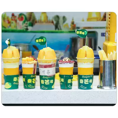 Food & Beverage Mouse Pad Ice Cream Gourmet Picture DIY Mouse Pad Specification 18*22*0 3cm