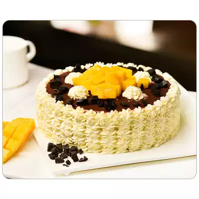 Food and beverage mouse mat cake 2 diet dessert cake DIY mouse mat specification 18*22*0 3cm