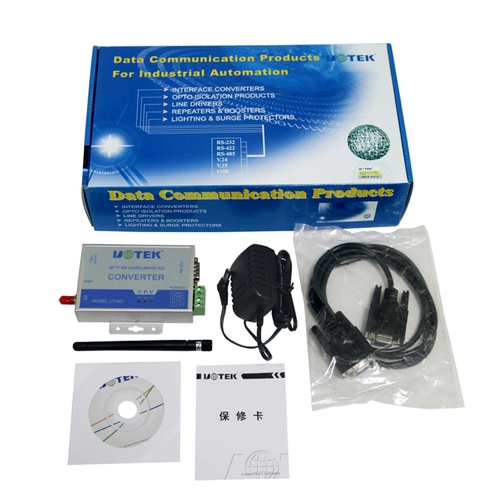 Yutai UT-901 беспроводной последовательный приемопередатчик с антенной RF до RS232/485/422 Цифровой модуль связи RS485 Network RS422 Приемник для сетевого кабеля Modbus