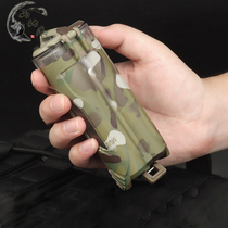 Multifunctional tactical battery nylon storage box suitable for CR123 18650 battery waterproof and dustproof