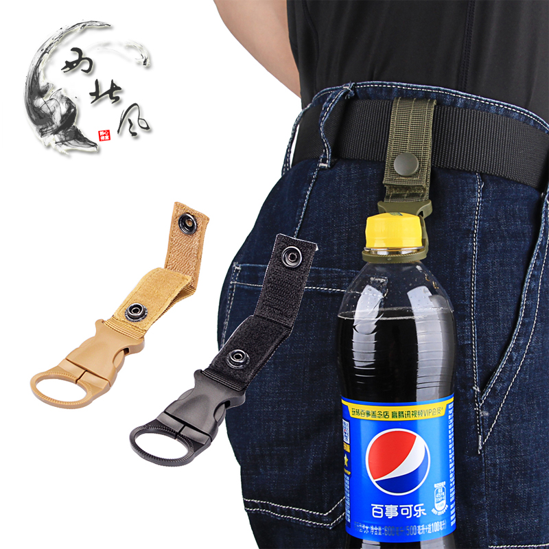 Quick-hanging buckle Molle system accessories buckle SHOULDER BAG BELT BUCKLE OUTDOOR WATER BOTTLE HANGING BUCKLE WEBBING Kettle Hung Clasp