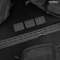 WRC Light Weight Combined Belt Molle Camouflak Accessories (3pcs) installation Easy adaptation molle expansion