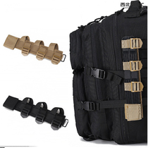 Outdoor knife sheath tactical K sheath pendant straight knife binding sheath fixed belt molle accessories tool fixed rope wear belt