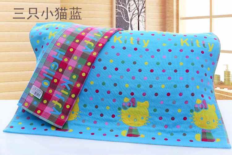 Tăng dày bông gạc bông gối bao gồm gối bao gồm một cặp miễn phí vận chuyển gối gối khăn khăn lớn - Khăn gối khăn gối