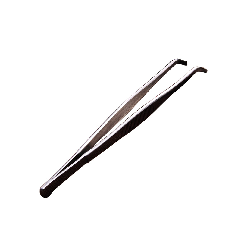 Stainless steel ChaGa suit to thicken the metal cups of tea tweezers kunfu tea clip large tea tea tea tray accessories