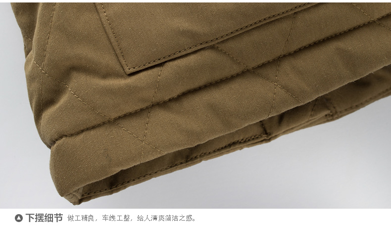 英国 龙狮戴尔 男士立领棉服夹克 图12