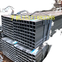 Spot direct black square tube 40*6040*80 construction site with platform span square tube free cutting