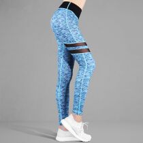 Spike Running Tight Cycling Pants Women Yoga Fitness Stretch Pants High Waist Raised Butt Slender Training Pants