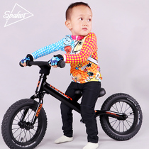 SpackCt Kids Cycling Pants Unisex Autumn Winter Bicycle Balance Bike Fleece Kids Trousers