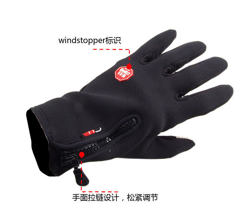 Gants de cyclisme mixte LOYALSE - Ref 2240410 Image 15