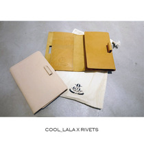 OBBI GOOD LABEL card clip notebook set Japanese tanning leather regular agent domestic spot