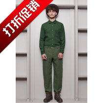 Domestic spot regular agent German FRANK LEDER mens casual retro shirt