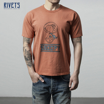 GYPSYSONS casual slim cotton short sleeve T-shirt men heavy Joker cartoon round neck T GS1949955