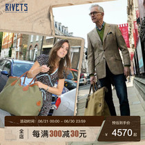 Spot TUSTING Princess Kates same British 148-year-old waterproof and anti-fouling canvas travel bag handbag