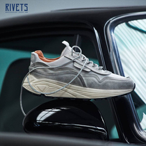 BUTTERO mens shoes anti-wool cowhide low-top casual shoes breathable and comfortable handmade old shoes Italy 8860