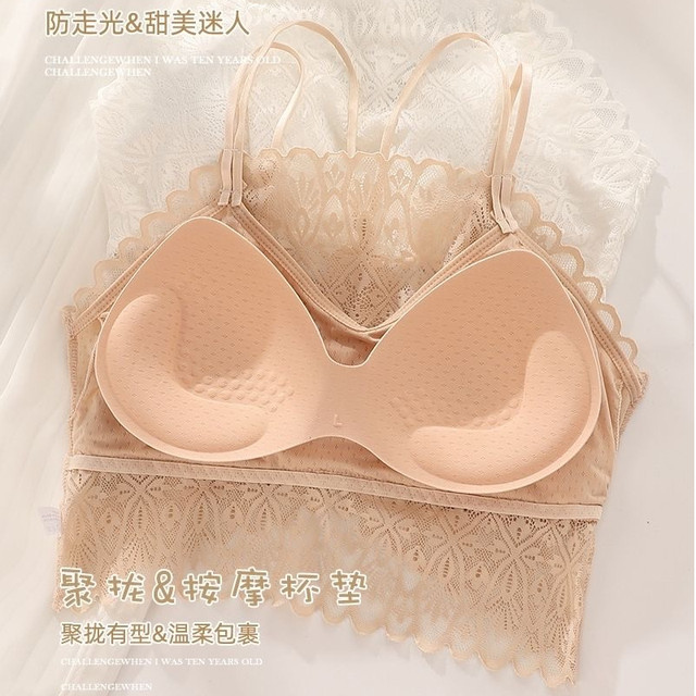 ຮູບແບບໃຫມ່ຝຣັ່ງຫລູຫລາສູງ lace underwear ກັບຄືນໄປບ່ອນ underwear ຂອງແມ່ຍິງ camisole bottoming ຕ້ານການ exposure ຫວານ slit ທໍ່ແມ່ຍິງເທິງ