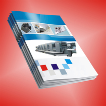 Album Printing Enterprise Brochure Customization Triple Folding Manual Printing Booklet hard case Hardcover Book Customization