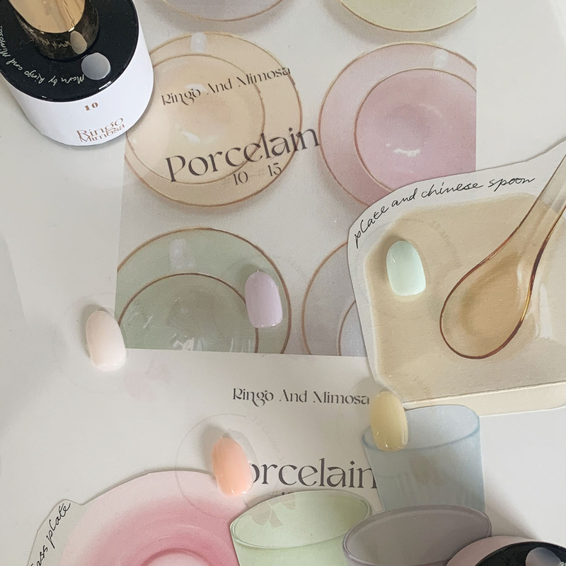 【Rm Maru Milk Glass White Porcelain】White, Pure, Transparent Ceramic Color, Korean-Style Nail Gel with a Soft, Smooth Texture 【Rm Maru Milk Glass White Porcelain】White, Pure, Transparent Ceramic Color, Korean-Style Nail Gel with a Soft, Smooth Texture