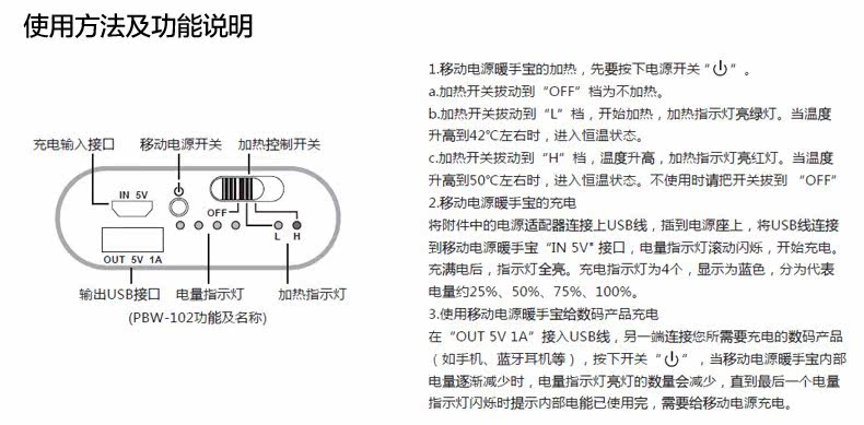 Réchauffeur USB pour les mains - Ref 417218 Image 28