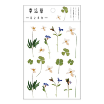 Coo-card stickers with the same small daisy guka disc stickers small frescoed plant flowers handbooks This decorative appliqued