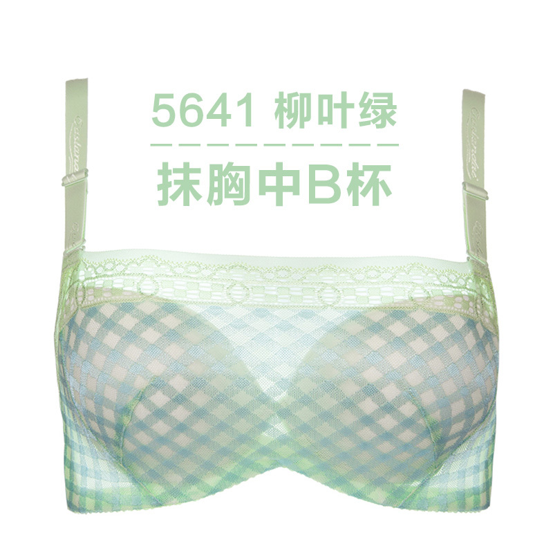 Oslandai truy cập thực tế womens đồ lót sexy ren áo ngực ngực tụ tập để ngăn chặn ánh sáng lau kiểu ngực 5641.