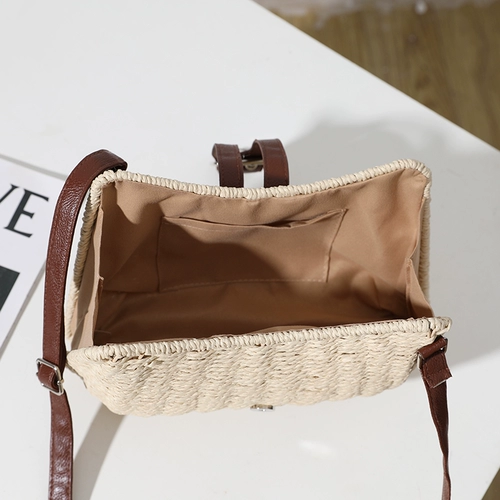 Соломенная модная сумка на одно плечо, сумка через плечо, популярно в интернете