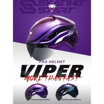 Sliding viper helmet speed skating adult children's wheel scooter roller skates balance car bicycle helmet