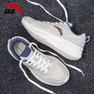 安踏男鞋跑步鞋男网面飞驰跑鞋透气正品官方旗舰男士休闲运动鞋男