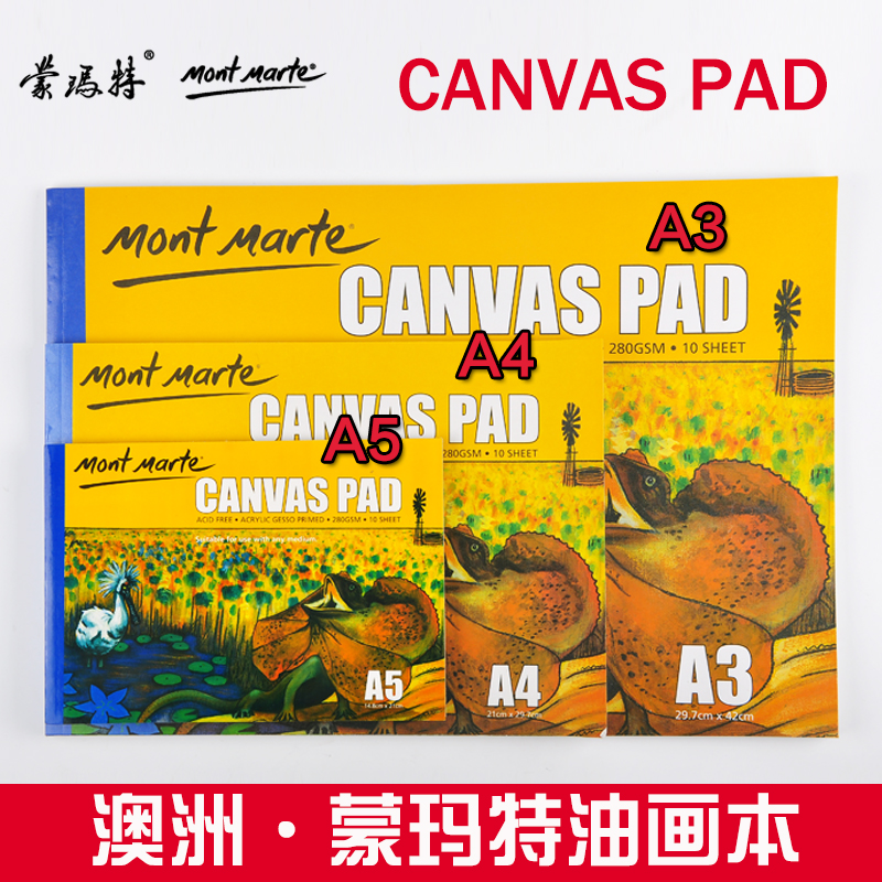 Australian Monmat Oil Painting Paper Oil Painting This Oil Painting This Propylene Painting Ben A3 A4 Cloth Surface Texture