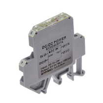 DCDC regulator module 10-48VDC wide voltage input 5VDC output 1000mA rail installation