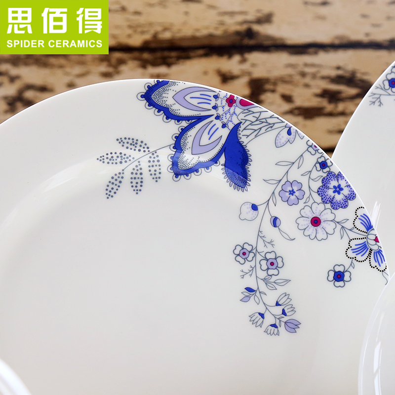 Clearance, hk have 56 skull porcelain tableware suit dishes home dishes chopsticks sets Korean wedding gift box