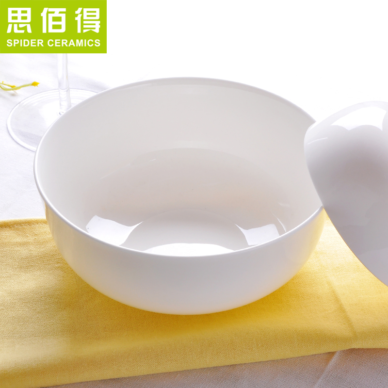 Think hk to 7 inches rainbow such use ceramic bowl of rice bowls lead - free pure white bowls of ipads soup bowl tableware salad dessert bowls