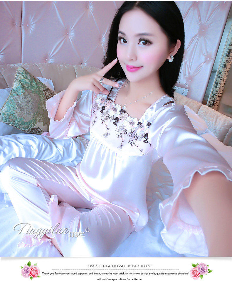 Pyjama pour femme en Polyester Polyester  à manches - Ref 2992716 Image 30