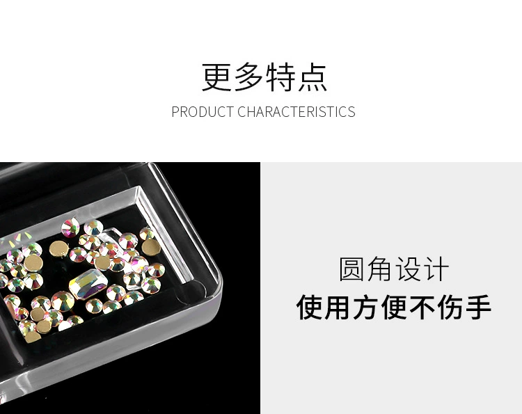 New Nail Pen Chủ Palette Palette Kệ acrylic Nail Chủ đa chức năng Nail Nhật Bản - Công cụ Nail