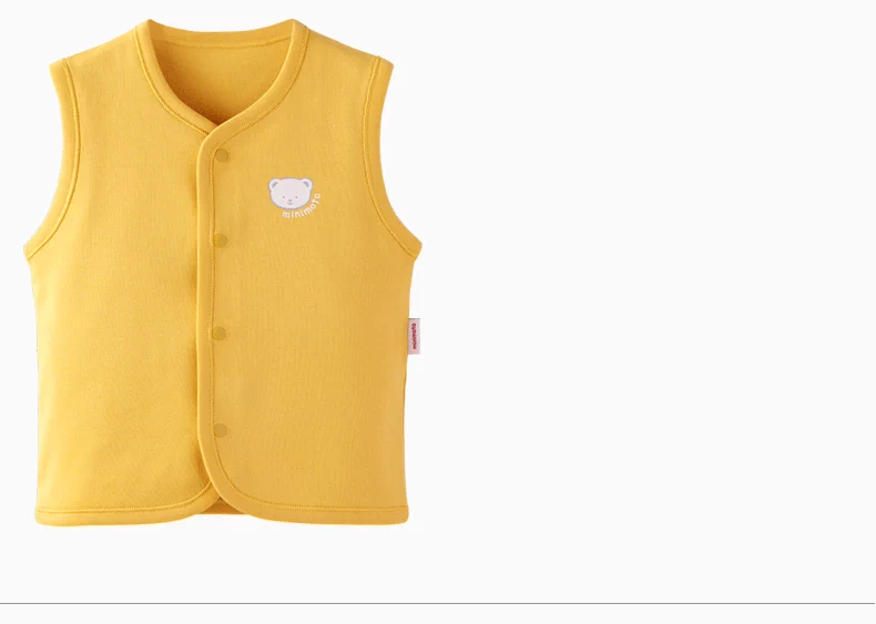 Xiaomi Mi 19 sản phẩm mới cho áo vest cotton thu đông bé mặc nhà áo vest hai lớp ấm áp áo vest - Áo ghi lê