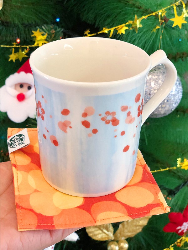 Hàn Quốc Đài Loan Starbucks Cup 2018 Cherry Blossom Cup Cherry Blossom Water Polo Cup Sipper Cup Mark Glass chai đựng nước thủy tinh