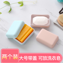 European double soap box creative travel soap box with asphalt soap box with bathroom double soap rack