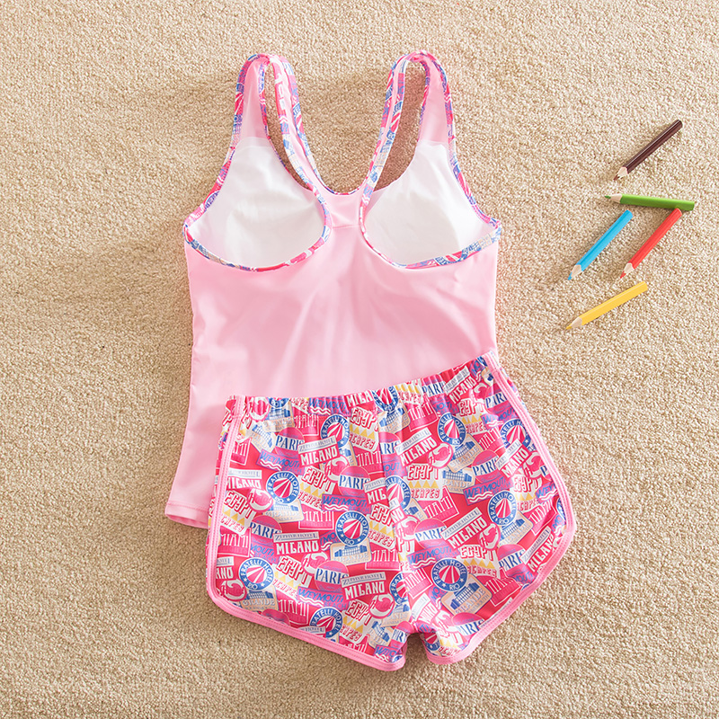 Nữ lớn trẻ em đồ bơi chia sinh viên 12 cô gái bảo thủ boyshort đồ bơi 13 cô gái đồ bơi 10-15 tuổi đồ bơi cho bé gái 12 tuổi
