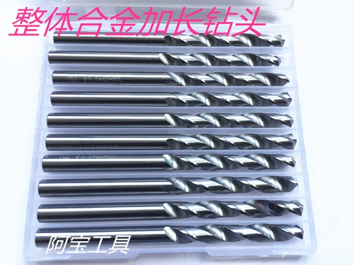 特莱隆 Длинное металлическое сверло, Вольфрамовая сталь, 2-4мм, 60мм