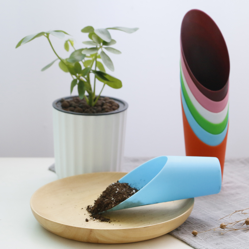 Planting tools plastic barrel shovel multi-meat shovel soil cup micro landscape plastic barrel shovel shovel bucket micro landscape shovel soil tool