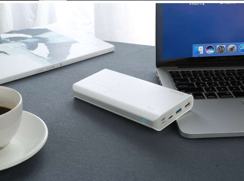 ROMOSS Luoma Shi Bao điện thoại di động rechargeyour nhanh điện thoại di động iPhone8 / X công suất lớn hai chiều nhanh phí - Ngân hàng điện thoại di động giá sạc dự phòng
