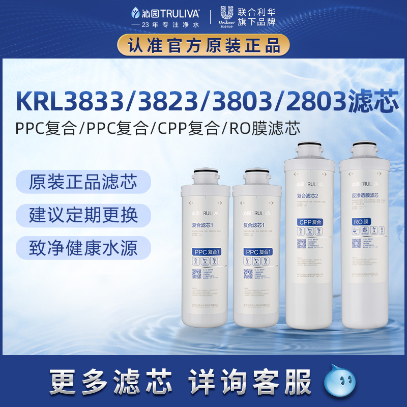 Qinyuan Water purifier filter core KRL3833 3823 3803 2803 PPC composite CPP composite RO membrane filter core