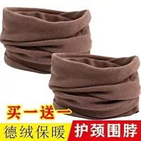 Кофейный шарф подходит для мужчин и женщин