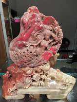 Changhe blood stone ornaments seal carving collection gift gift handlebar pendant special price