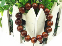 Vietnamese Yellow Flower Pear Bracelet Pendulum Piece Wood Carving Handlebar Pieces Red Wood Home Craft Ornament Upscale Male and female hand strings