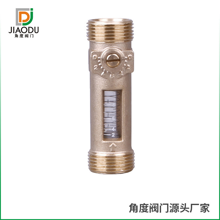 HVAC spring type flow balance valve 2-30L min flow control balance valve visual pressure adjustment can be customized