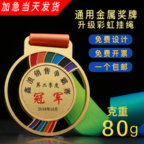 Colorful metal medals customized childrens metal listing making gold and silver bronze sports gold medals