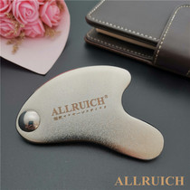 ALLRUICH Taiwan hot selling magnetic energy titanium Magic V face artifact magnetic massage Meridian magnetic fork plate scraping