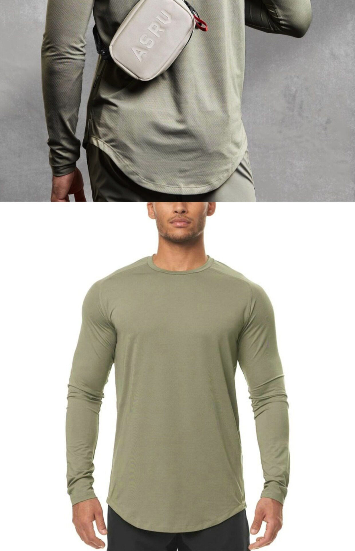 ASRV Спортивный эластичный лонгслив для спортзала для тренировок, облегающий крой, большой размер, делается под заказ, для бега 